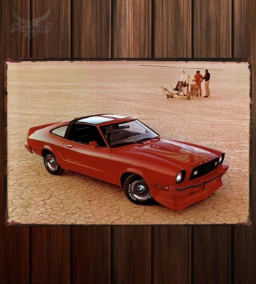 Металлическая табличка Mustang King Cobra T-Roof